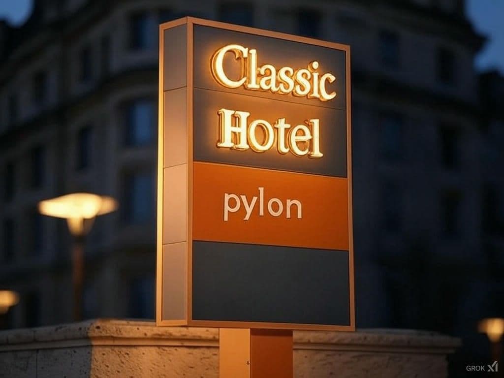 What are Pylon Signs