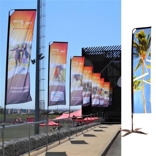 Telescopic Banners printing