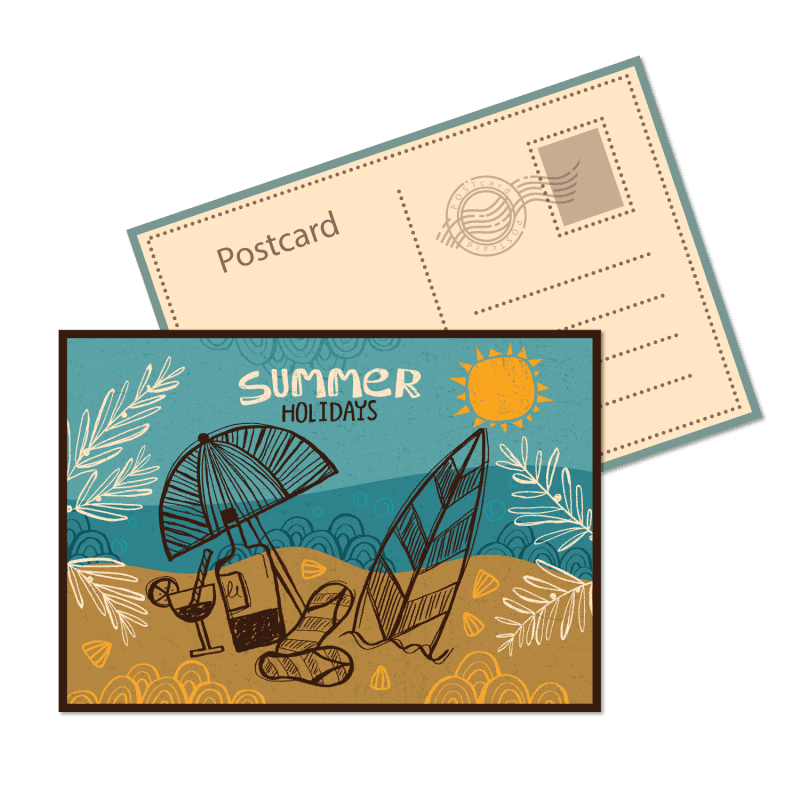Postcards printing