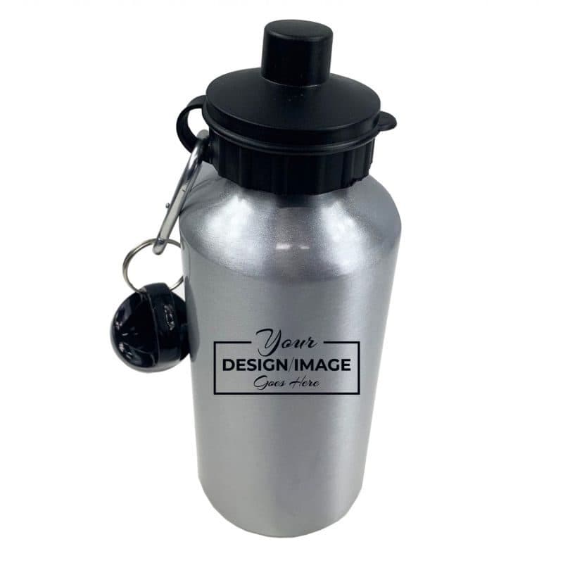 Silver Water Bottle