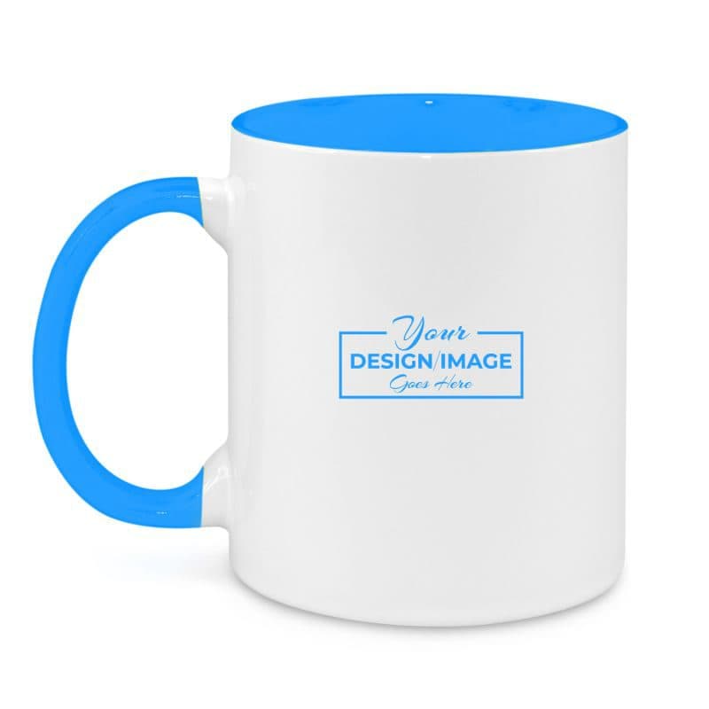 Cyan two-tone Mug