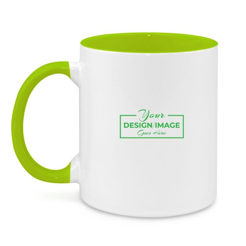 Green two-tone Mug