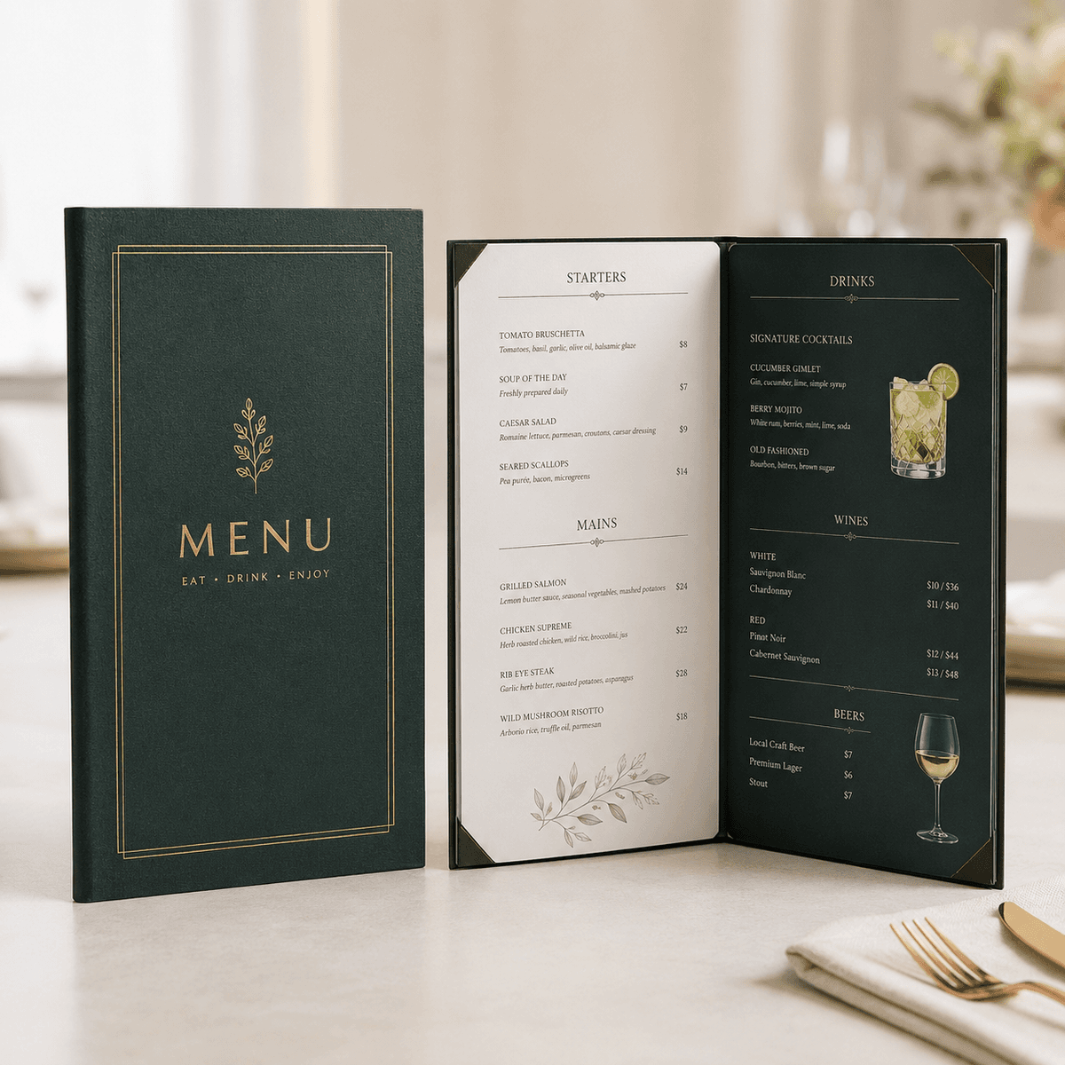 Menu Printing