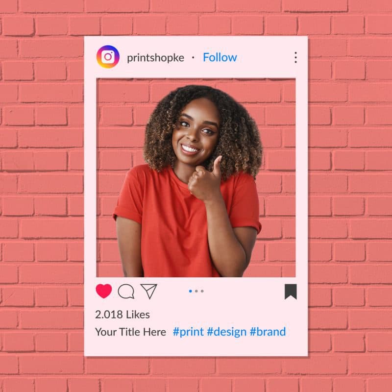 Selfie Frames Printing Services Nairobi Kenya