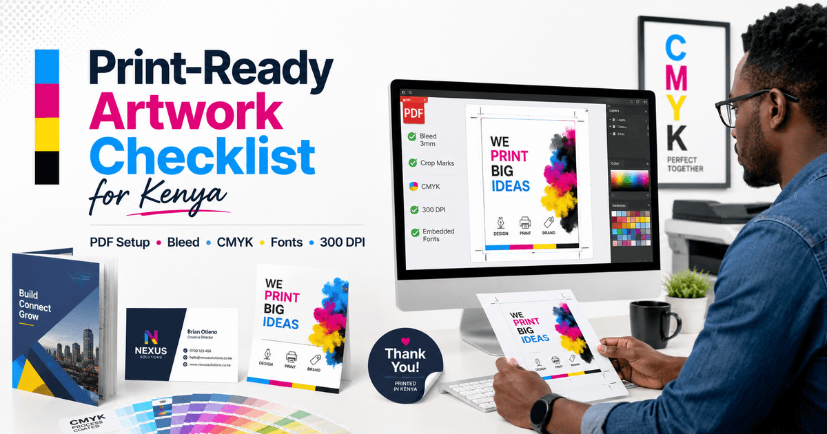 Print-Ready Artwork Checklist in Kenya