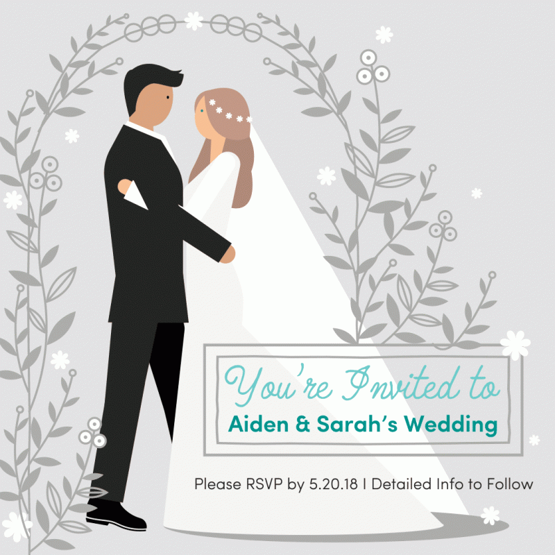 Digital Wedding Cards
