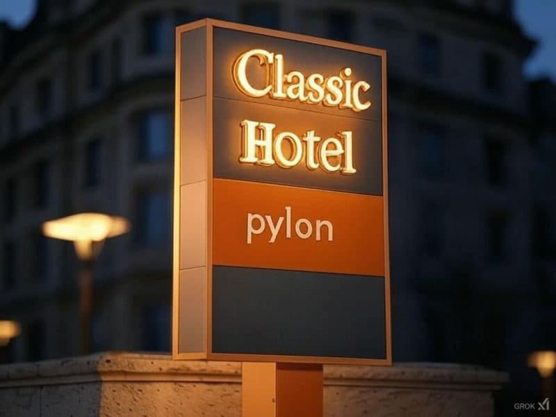 What are Pylon Signs