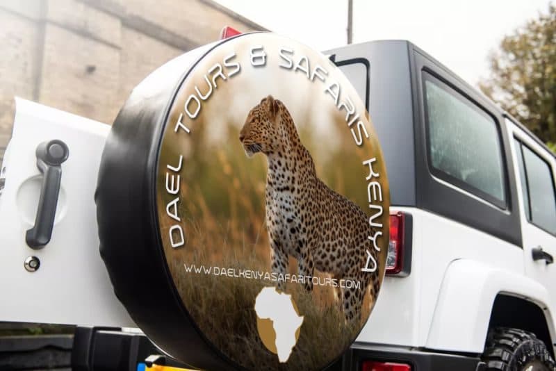 PVC Wheel Cover Printing Services Nairobi Kenya