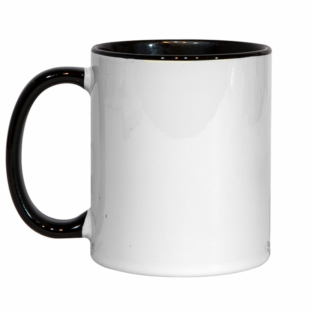 two-tone mug black inside