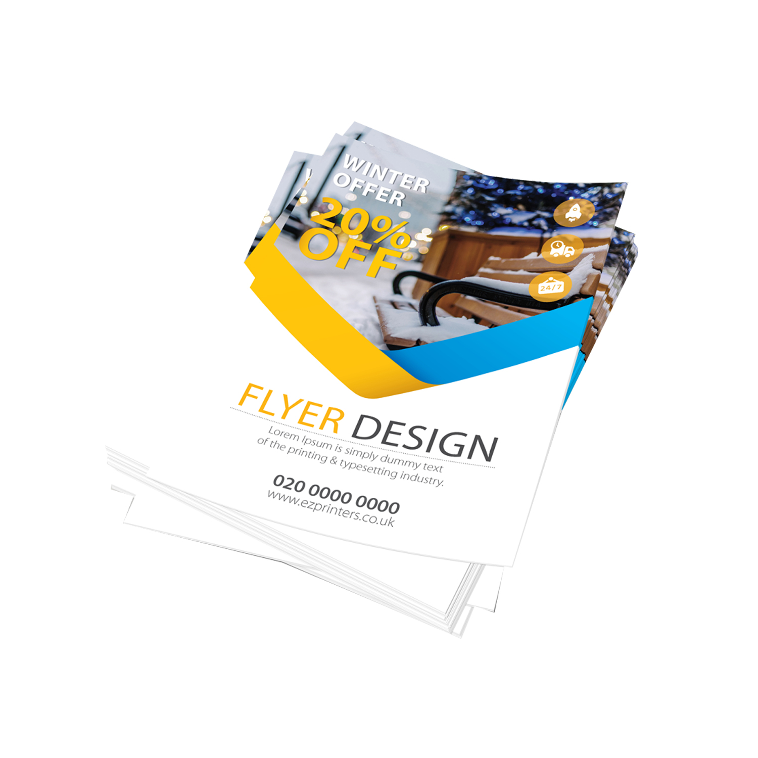 Flyers printing Nairobi, Flyers printing in Kenya, Print price A5